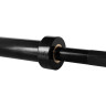Гриф олимпийский UNIX FIT PRO 450 прямой 220 см / 50 мм Black BB22_50OLYMPBK450